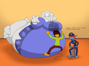 Kris' Misadventures in The Light World by KitlaValkyrie
