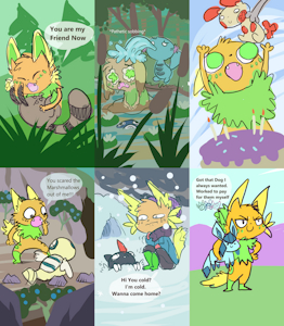 My realistic Pokemon Team by Uluri