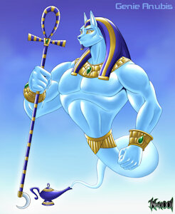 Genie Anubis by Noki001