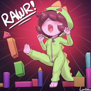RAWR by lumineko