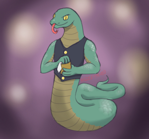 Sylvester Slithers by RazzleTheRed