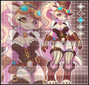 [ADOPTABLE] / Kobold Chaos Tinkerer Steampunk by Sheecktor