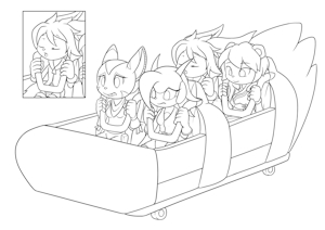 A Roller Coaster Car by minum