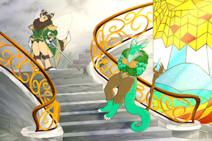 Commission// Staircase by BardoEnKrisis