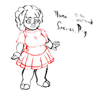 Pig Girl (WIP) by SinisterSlyFox