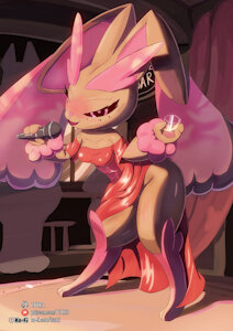 June vote - Lia Lu the Lopunny by TTUX3