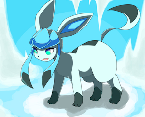 Glaceon by hebirin