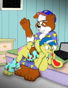 Caught in the act and spanked~ by JeffyCottonbun