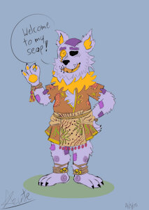 Seams fanon outfit by Azuritefurry3747