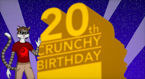 Happy 20th Crunchy Birthday by CrunchyGears17