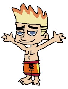 Johnny Test in Swimsuit 1 by ToonDisneyXD2009