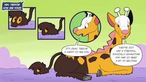 Exhausted and Nonverbal by TrevorFox