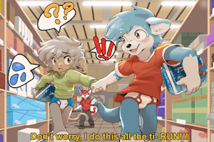 Gotta Run! by MitriMonkey