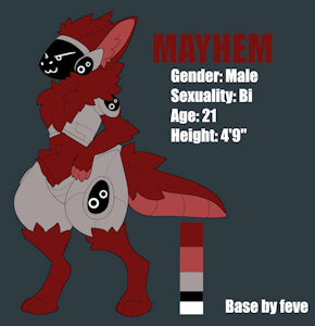 Mayhem Reference Sheet by InnovativeMayhem