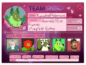 ArtFight Card! by MajorLionhunk