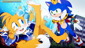 Sonic 34th · The Goby Dashes on 'til the End by StarDreamOSX