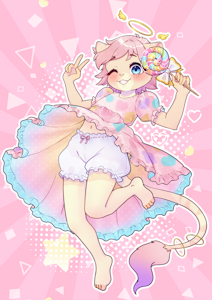 [Commission] Silkie Summer by PSI