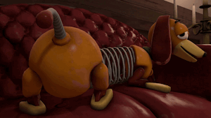 Playing with Slinky Dog! by SlinkyDogDays