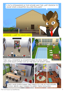 The Full House! [Page 1] by DeskManiac