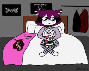 VERONICA'S MIDNIGHT REMORSE by MakukuArt25