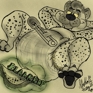 Another Gassy Diapered Hyena by RhythmCHusky94