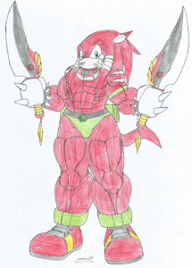 Knuckles(Golden Axe) by marlon64