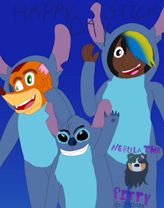 Stitch Day 2025 by PrincessTheWolf