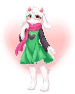 Ralsei by FluffyHinu