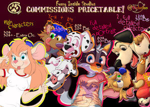 Commissions Open! by lobofeo