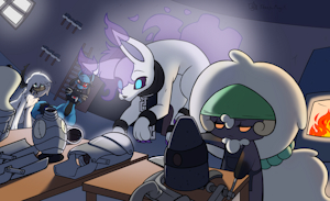 Commission: Armor Up! by SheepMagik