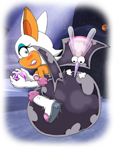 [$] Rouge vs New Badnik by Sp4c3Ch1nch1ll4