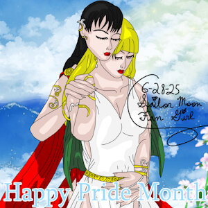 Happy Pride Month From Xena Warrior Pricess 2025 by SailorMoonFanGirl