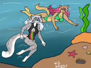 Underwater Tour Guide by Lysergia