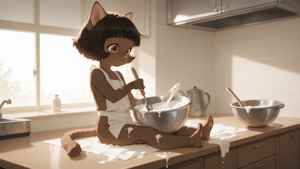 Ivy baking by retroruff