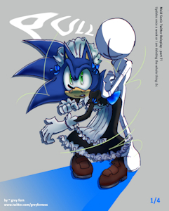 Maid Sonic Twitter Roleplay - part 7 by greyferness