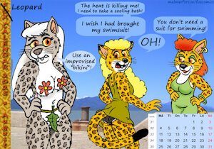 Fox Calendar 2025 - August by Micke