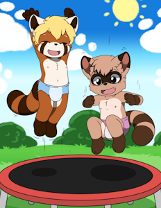Jumping to the Moon! by Khaimera