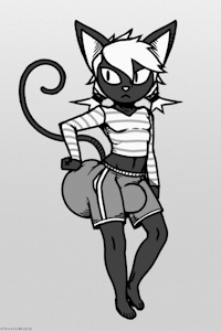 Catboy Butt by lavilavi