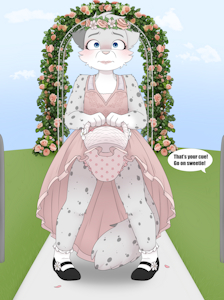 Sissy Flower Girl by ChronoKitten