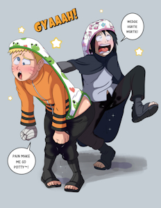 A Hokage's Punishment for Giving A Lecture (Commission + STORY, Part 2) by EmperorCharm