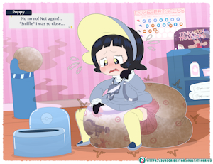 Poopy Poppy Pull Up Potty Predicament~ by Tenerius