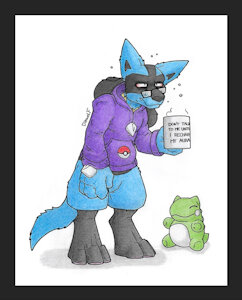 Hangover Lucario by Danwolf15
