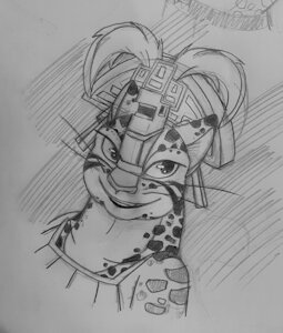 Queen Zuma Sketches by Qunt