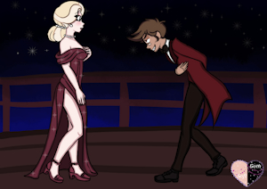 may I have this dance? charlie x alastor by softgoth