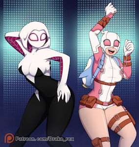 Gwen rave by DrakeRex