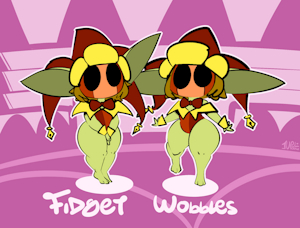 Fidget and Wobbles by 1upGobbo