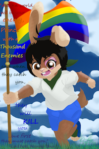 (Pride Month) ...But First They Must Catch You by StarRabbit