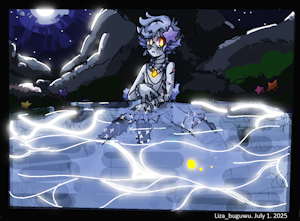 Fish boy by Lizabuguwu