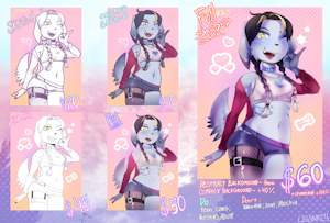 Commission sheet [open] by Shibanni
