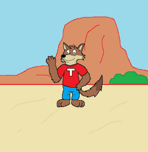 Little T. Coyote by GuyWalrus1996